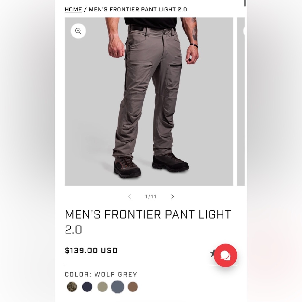 Frontier Pant 2.0 Light